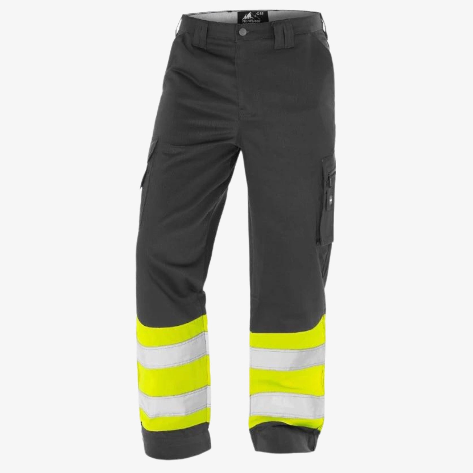 Bundhose Warnschutz Klasse 1, mit Stretch Nord Wear