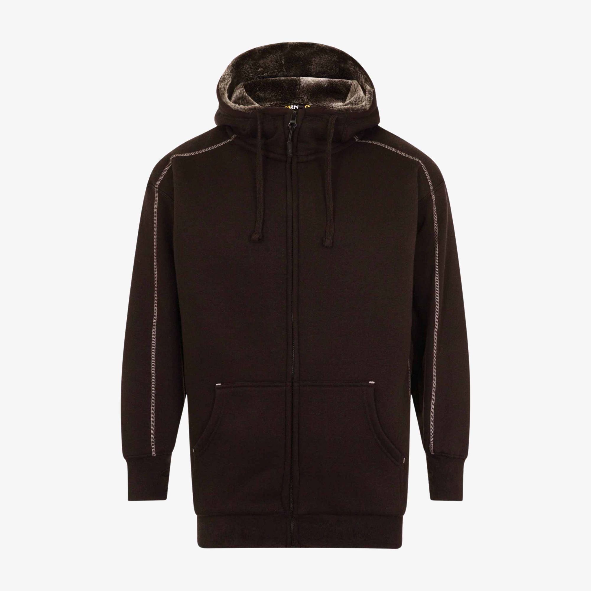 Winter Sweatjacke mit Kapuze, Fell Innenfutter