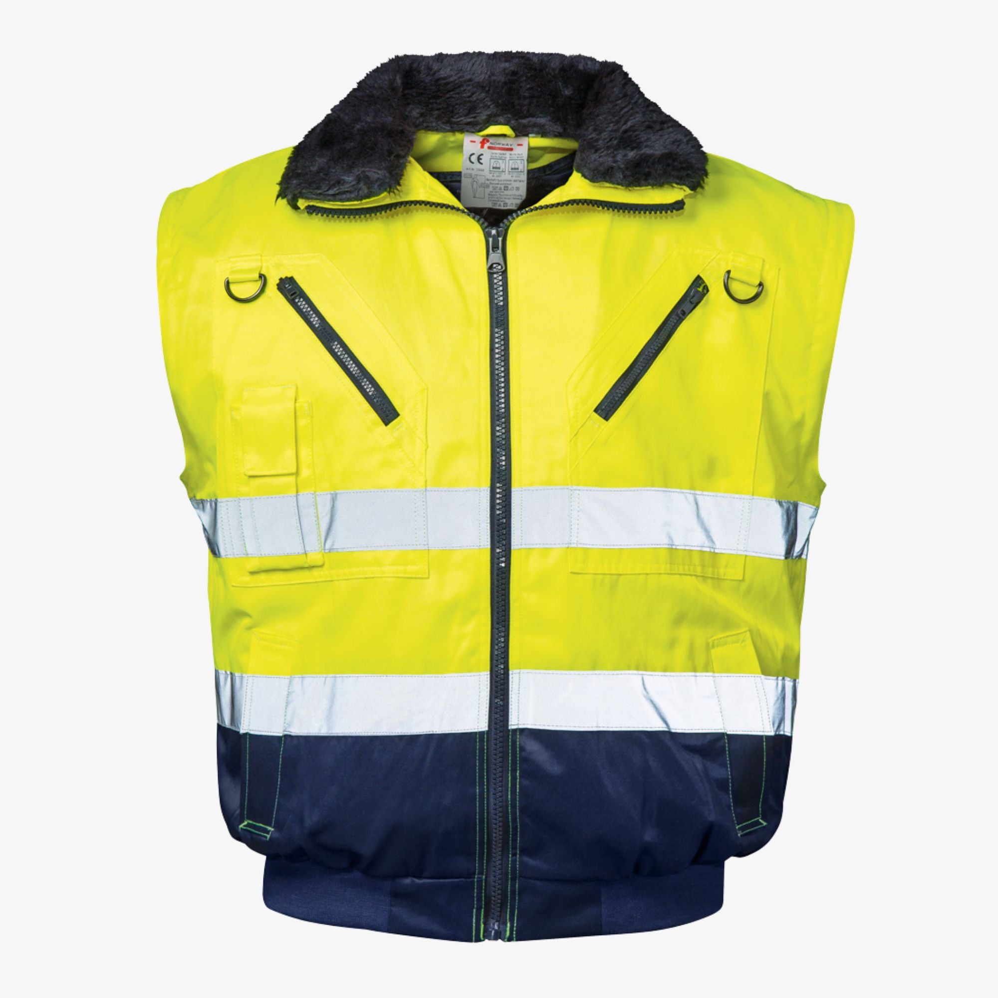 Warnschutz Pilotenjacke 4 in 1