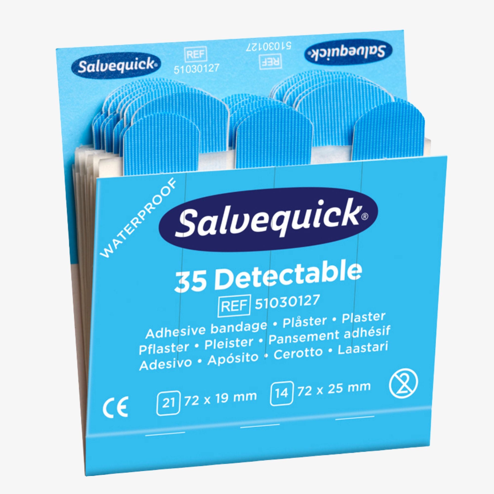 Salvequick Nachfüllsatz Detektierbar Waterproof