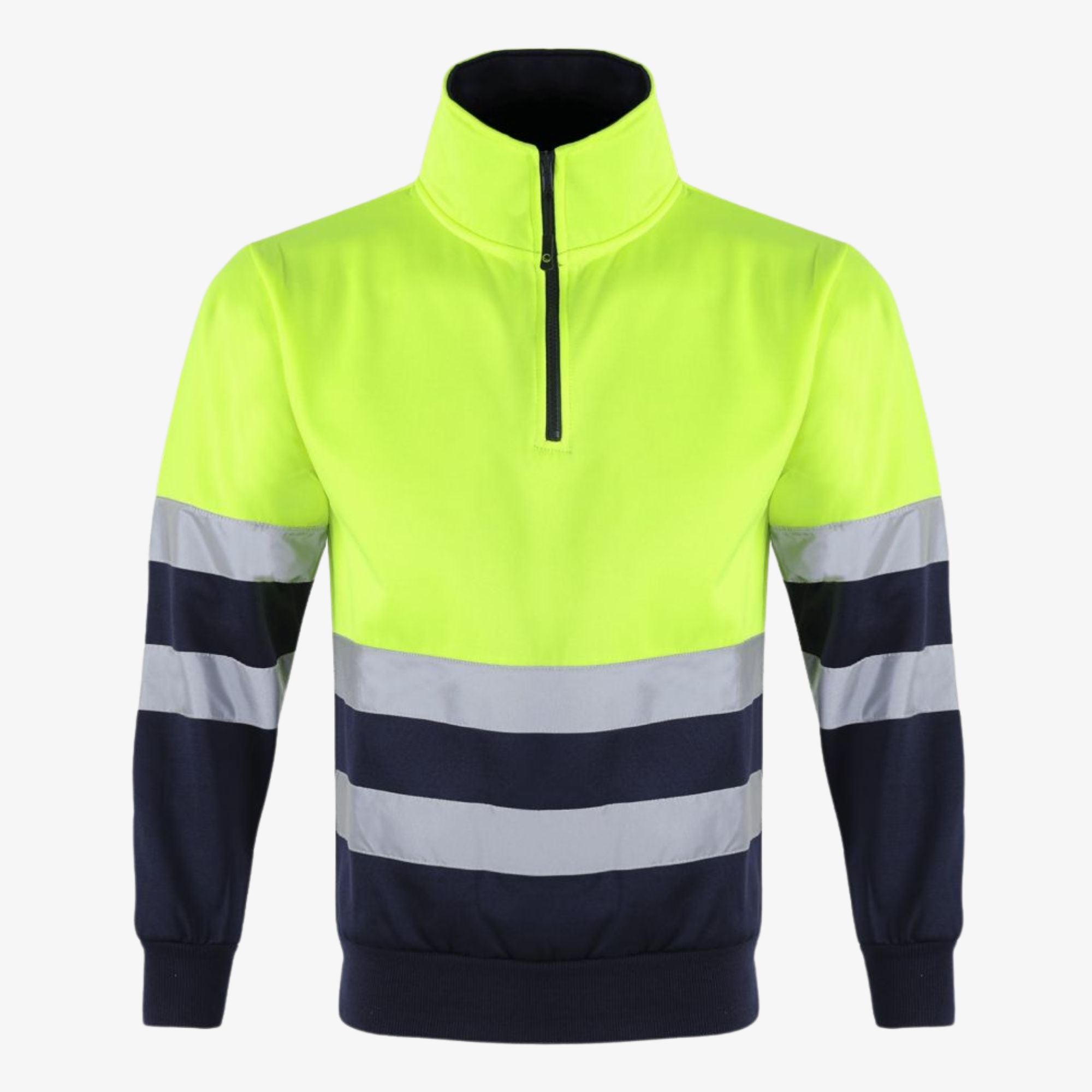 Warnschutz Zweifarben-Sweatshirt