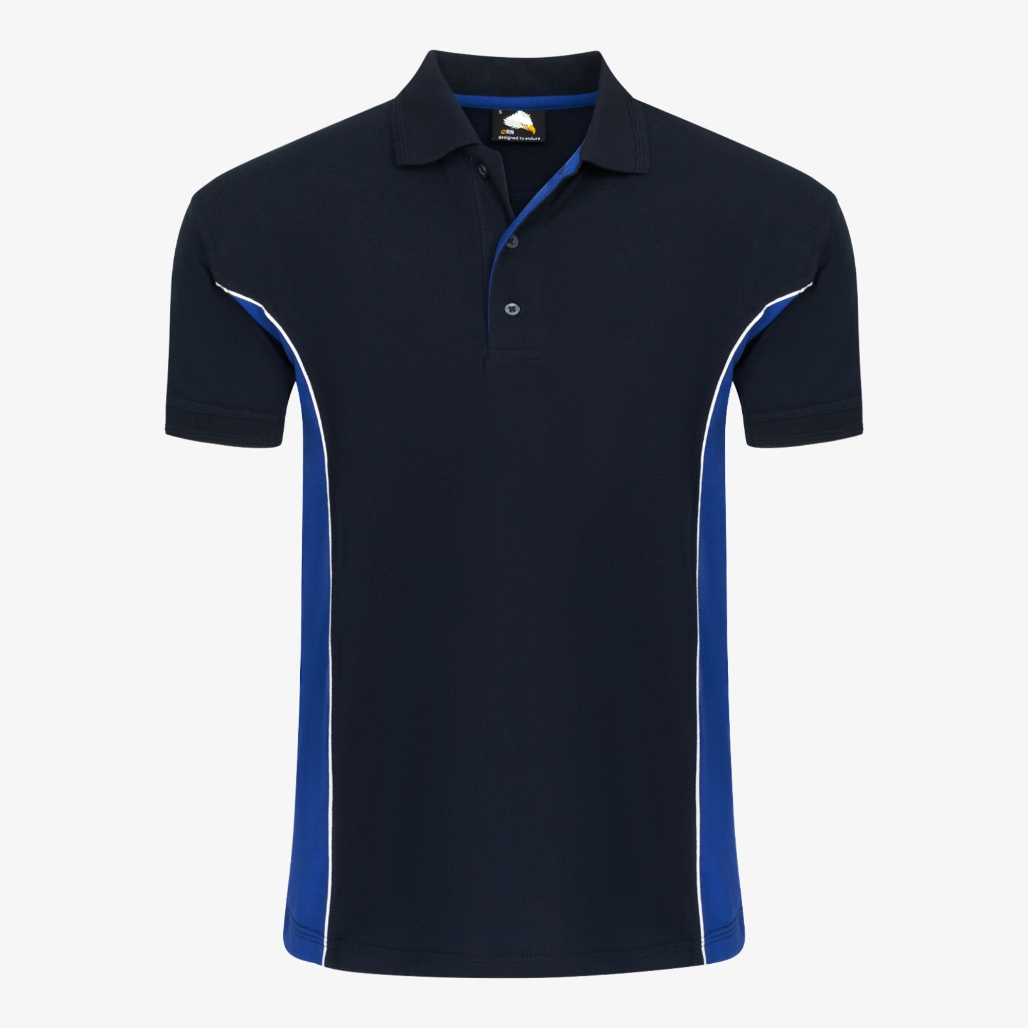 Poloshirt Zweifarbig Silverswift