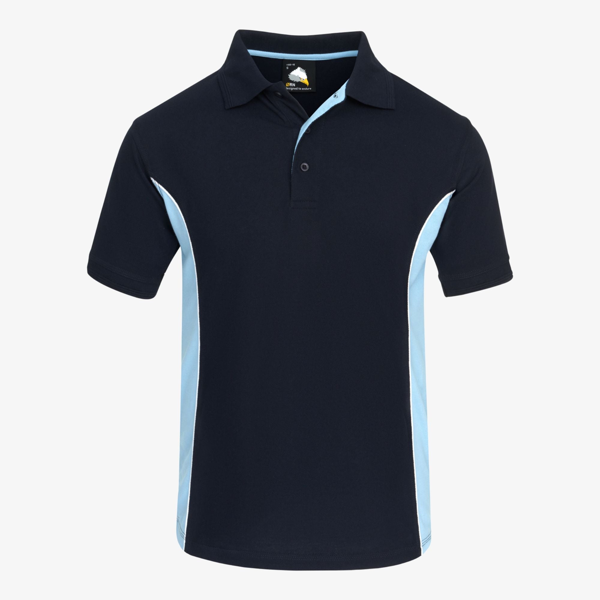 Poloshirt Zweifarbig Silverswift