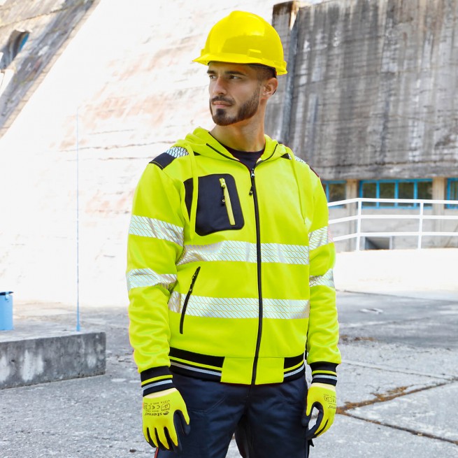 Warnschutz Kapuzenpullover