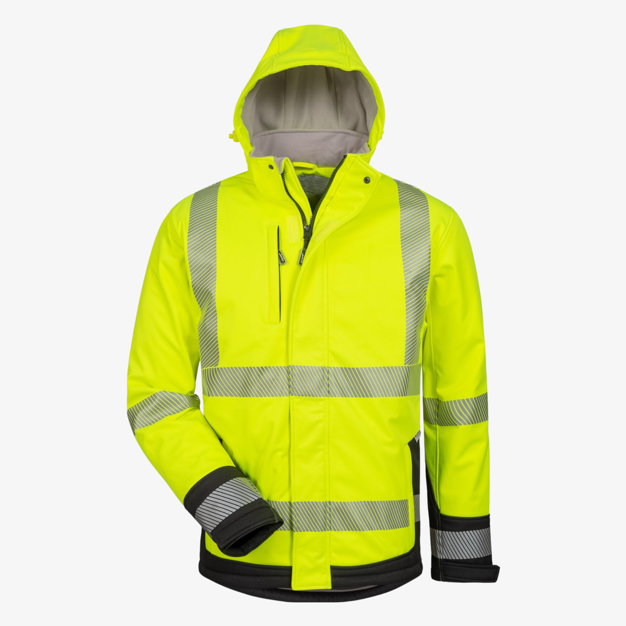 Winter Warnschutzjacke Softshell wattiert Melvin