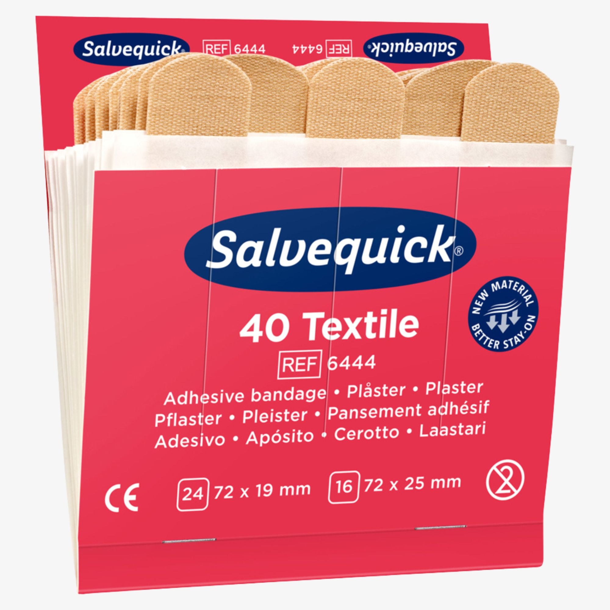 Salvequick Nachfüllsatz Textil