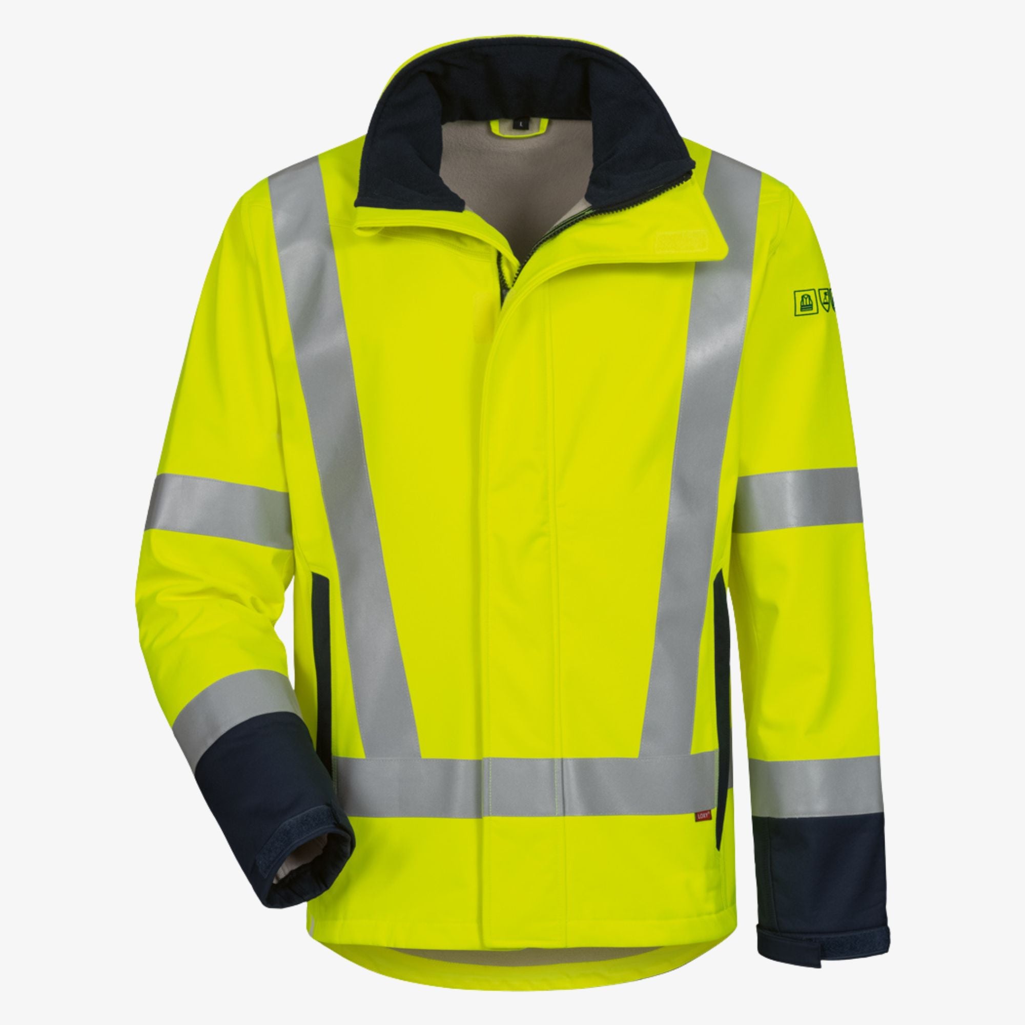 Multinorm Warnschutz Softshelljacke