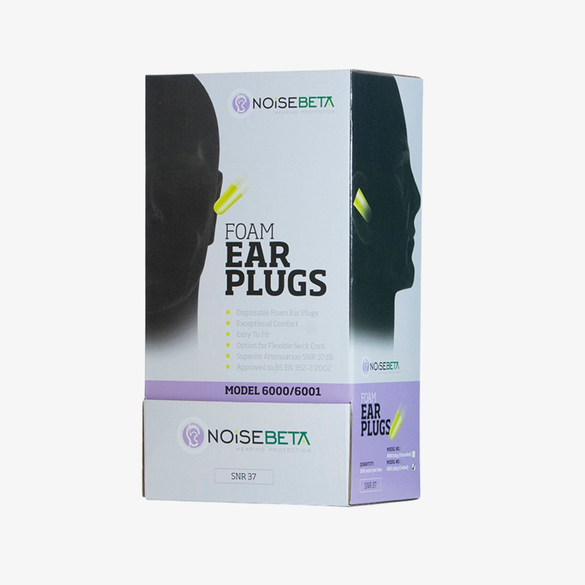 Gehörschutzstöpsel SNR34 mit Band