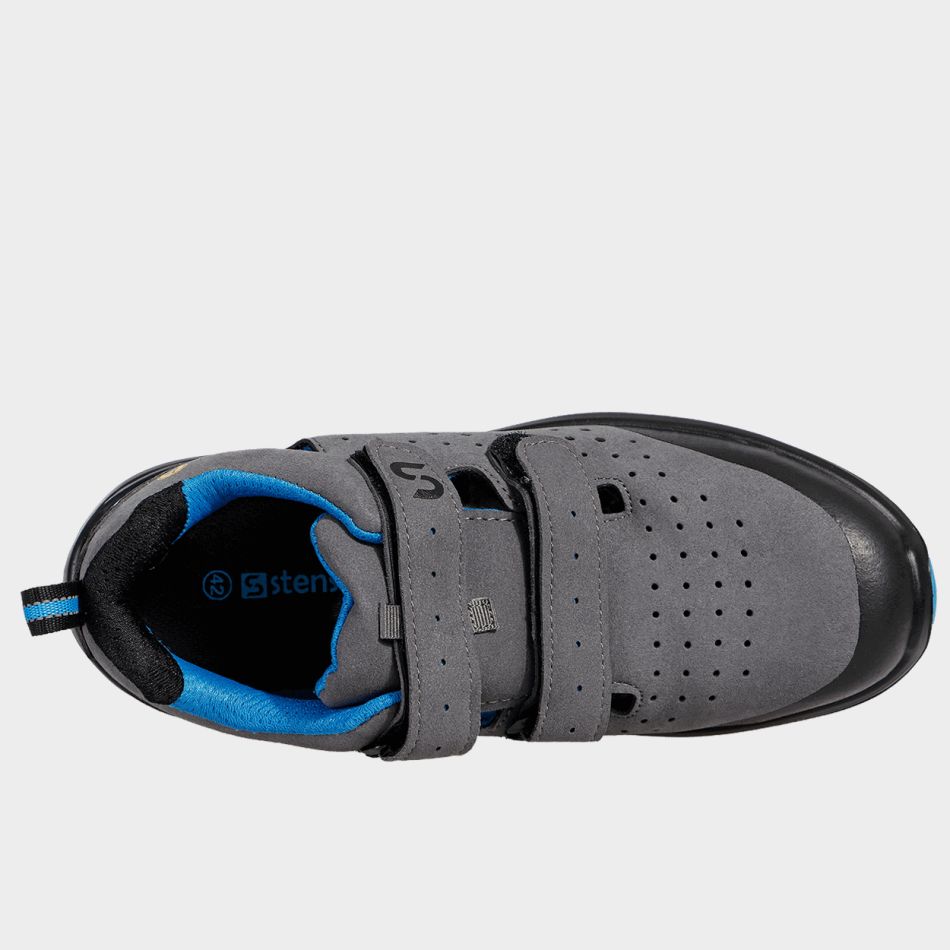 S1PS ESD Arbeitssandalen mit Klettverschluss