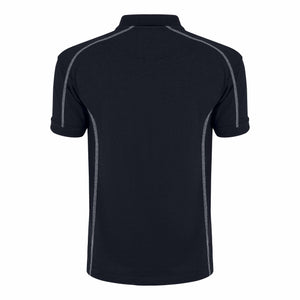 Poloshirt mit Kontraststreifen XS-5XL / 50% Polyester - 50% Baumwolle / 3 Farben / Crane