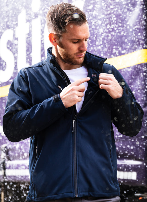Heated Winter Softshell Jacke Heizbar
