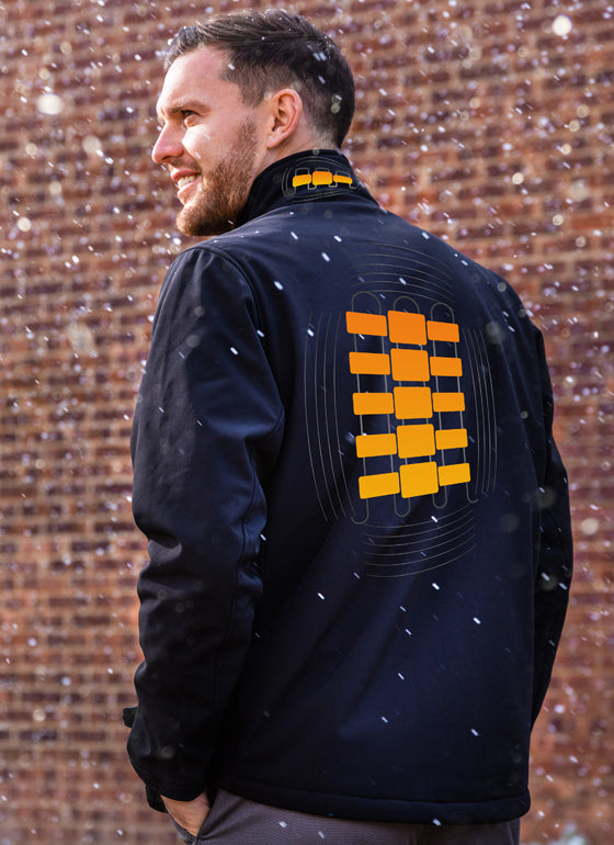 Heated Winter Softshell Jacke Heizbar
