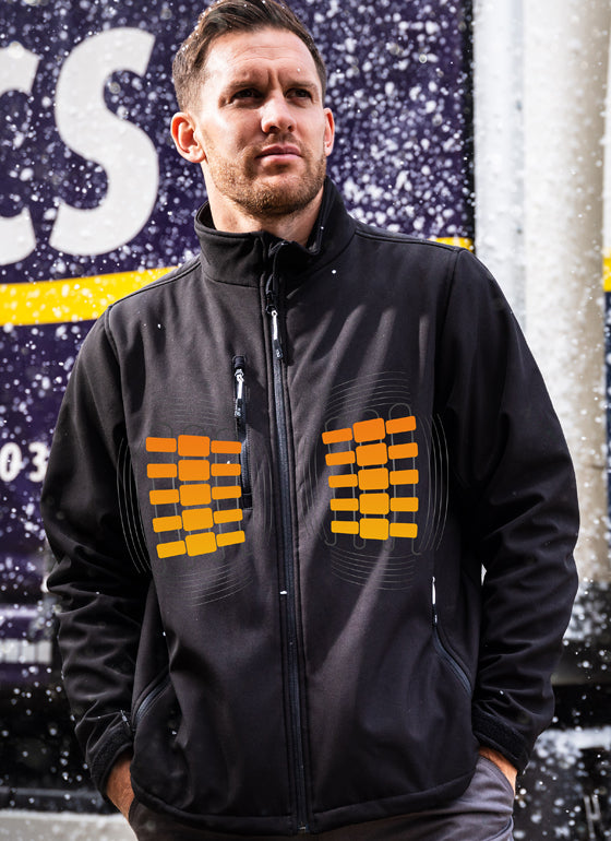 Heated Winter Softshell Jacke Heizbar