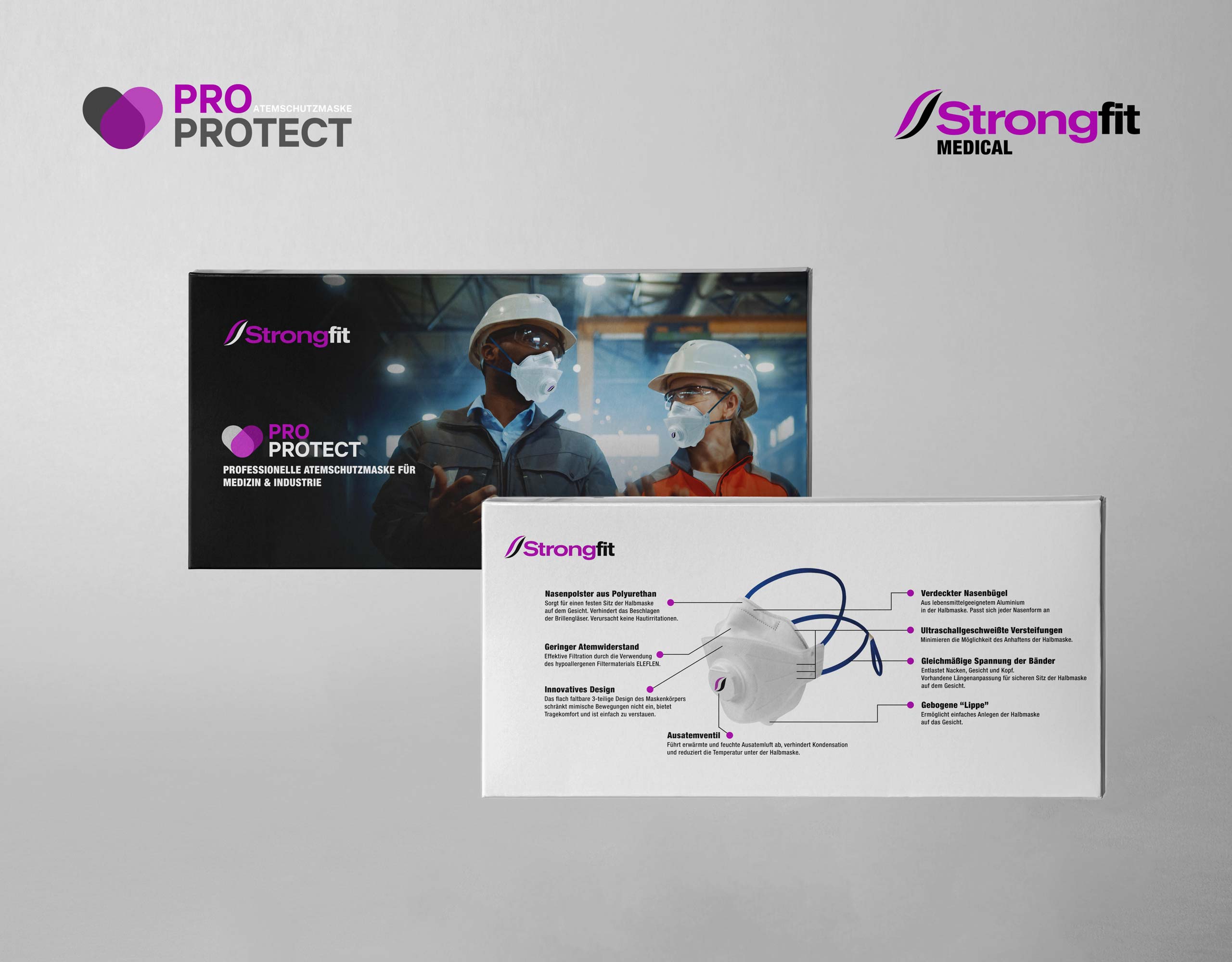 ProProtect FFP2 & FFP3 (inkl. Ventil) - Musterbox