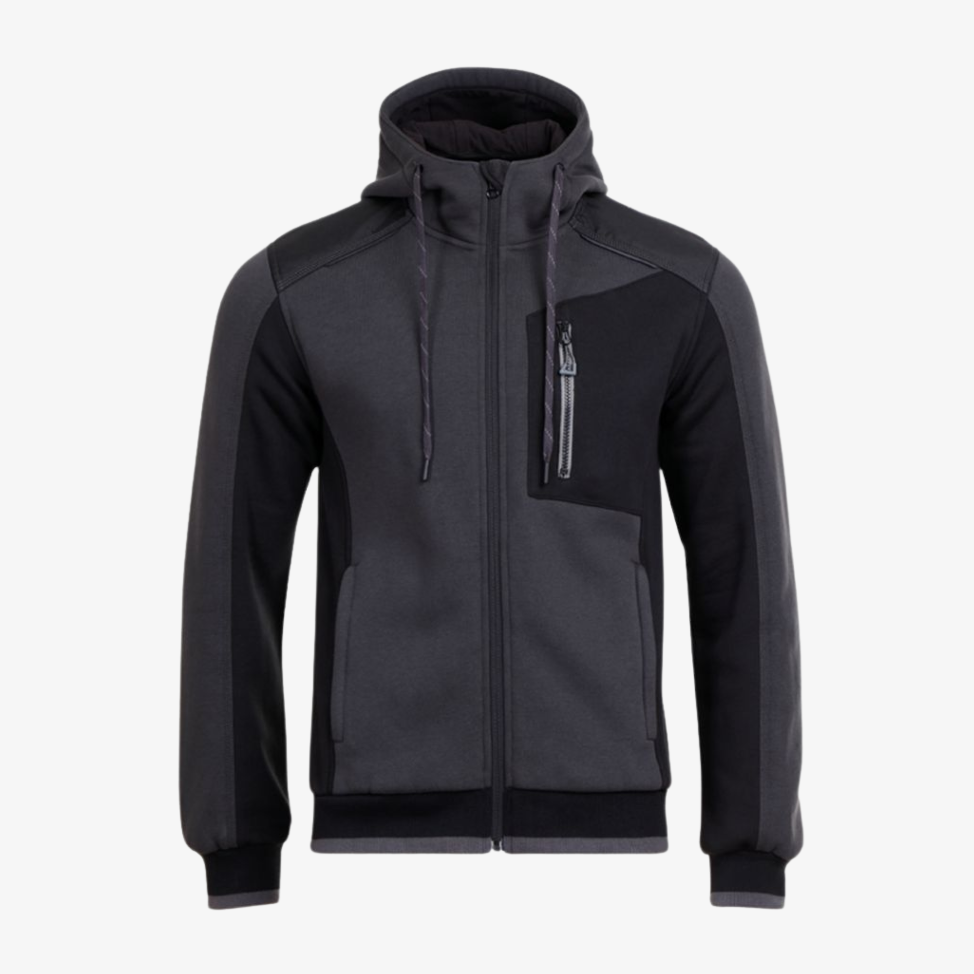 Kapuzen Sweatjacke sportliches Design,