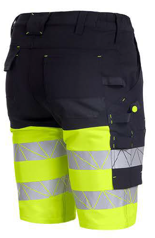Reflex One Warnschutz Stretch Shorts mit Warnschutzklasse 1
