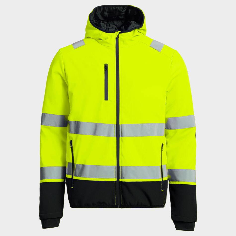 Winter Warnschutz Softshelljacke Reef