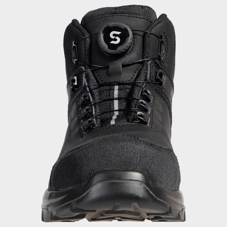 Sicherheitsstiefel S3S SR Ruler schwarz mit Drehverschluss