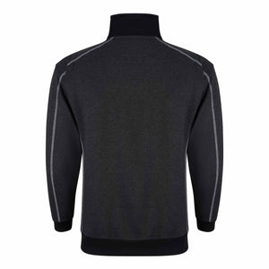 Quarter Zip Sweatshirt XS-5XL / 65% Polyester - 35% Baumwolle / 3 Farben / Crane